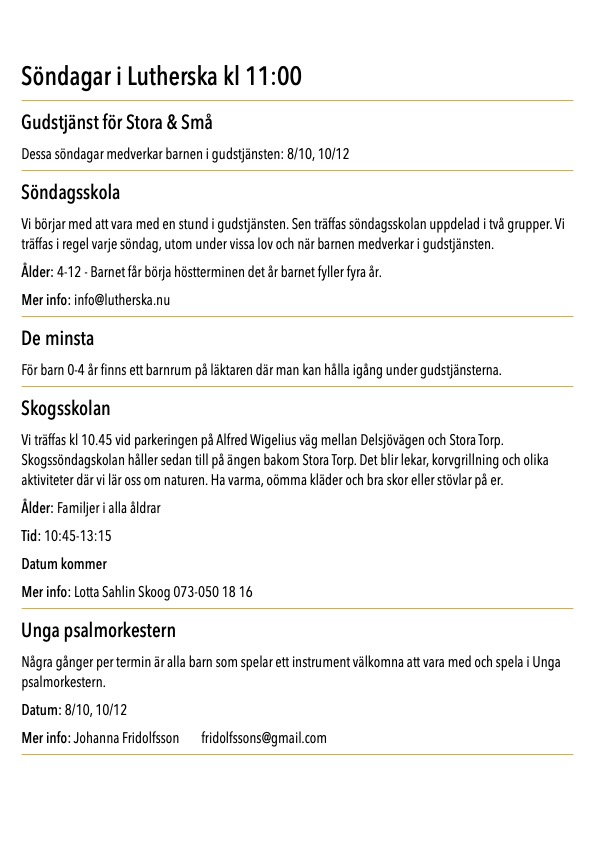 Ung i Lutherska Ht23
